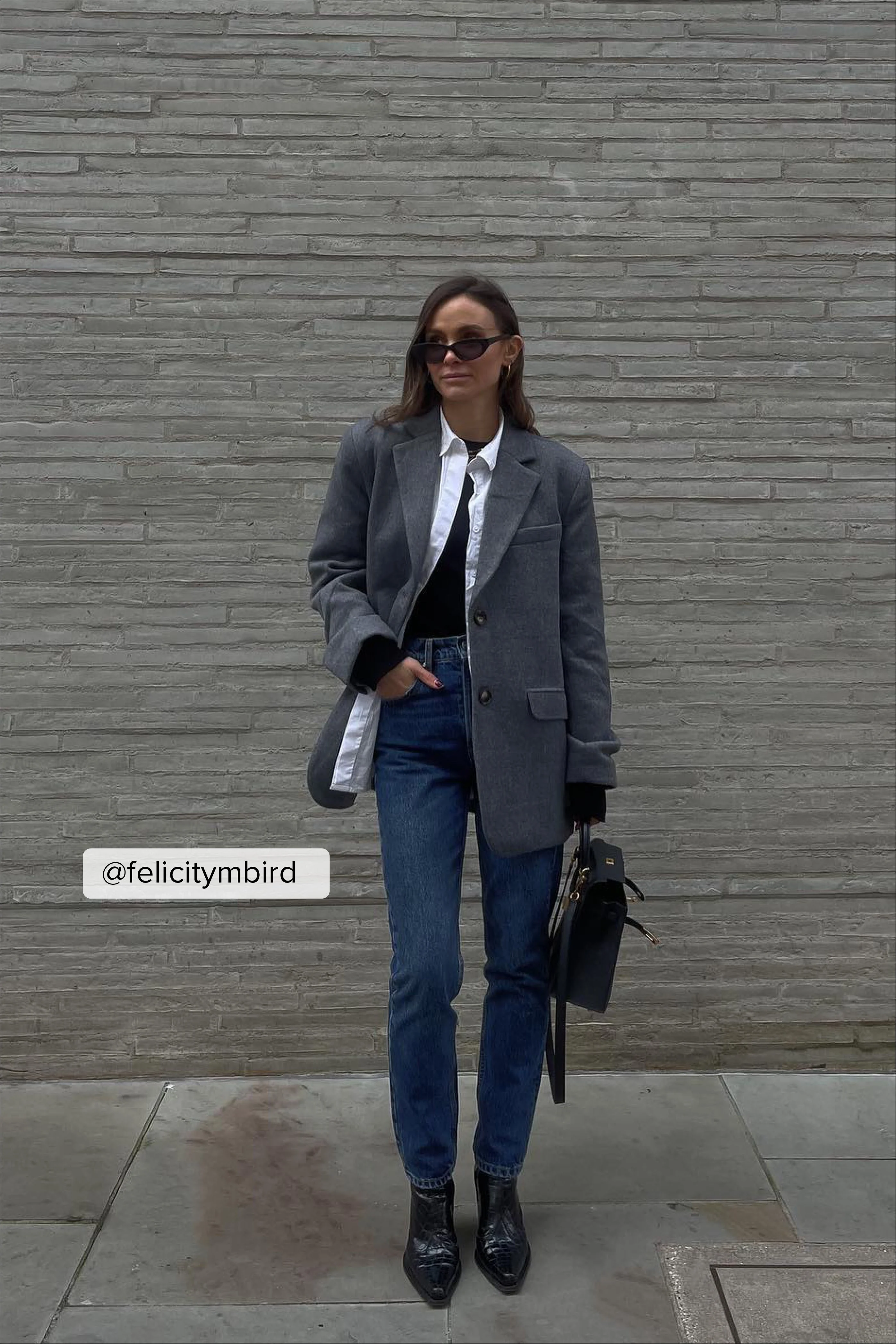 Oversized Wollblazer