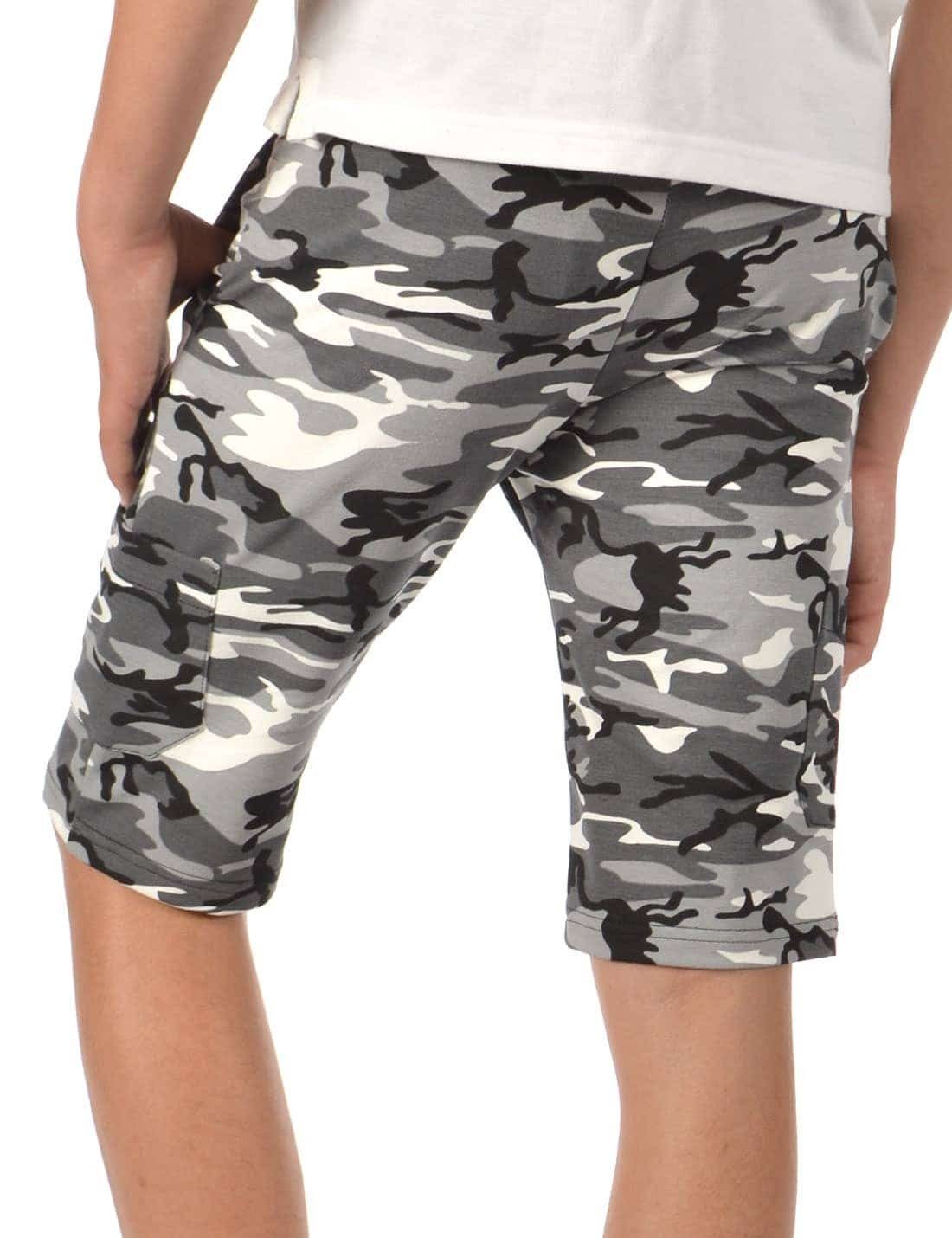 BEZLIT Cargoshorts Kinder Jungen Stoff Shorts Uni Camouflage (1-tlg) Casual