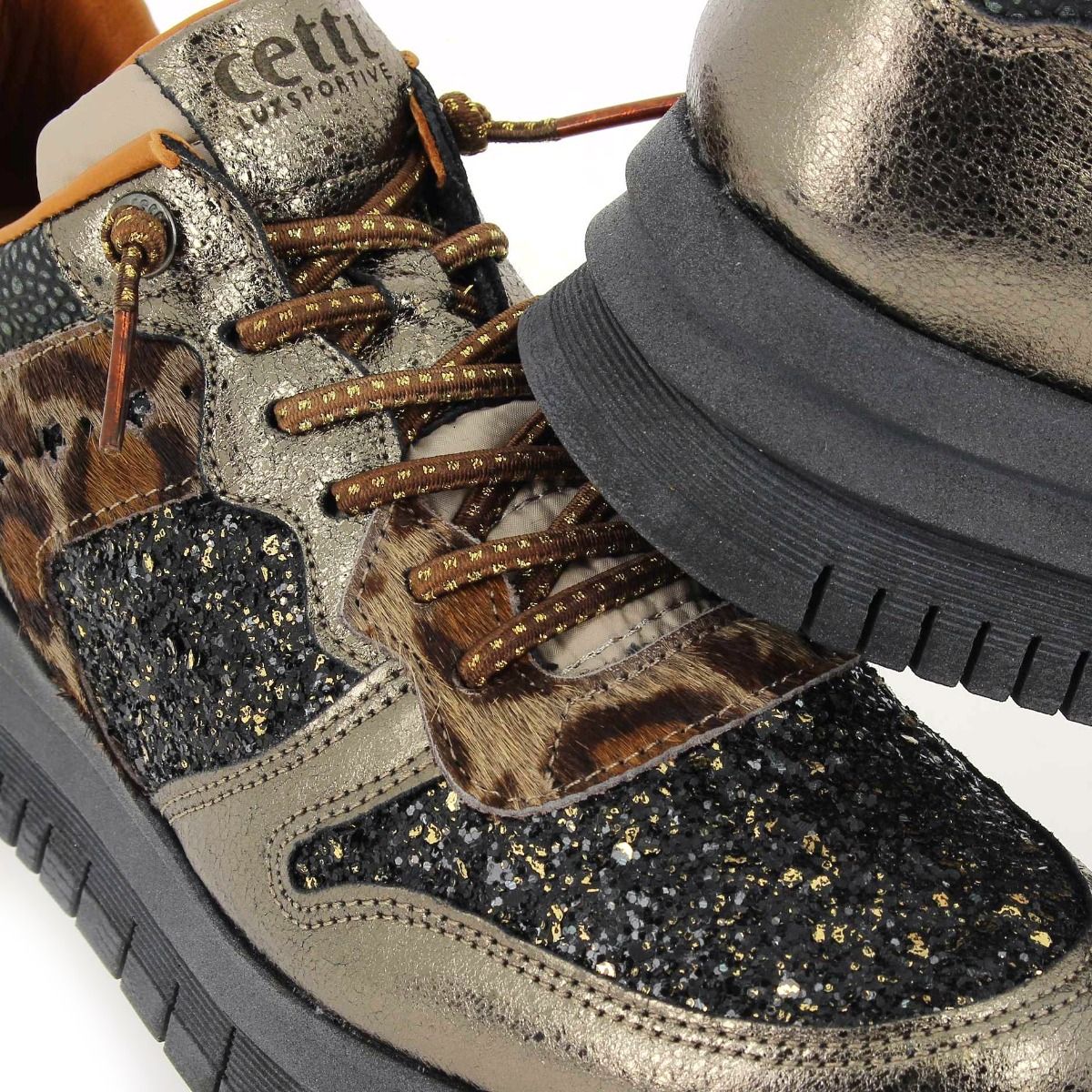 Cetti  C1296 SRA - bronze leopard