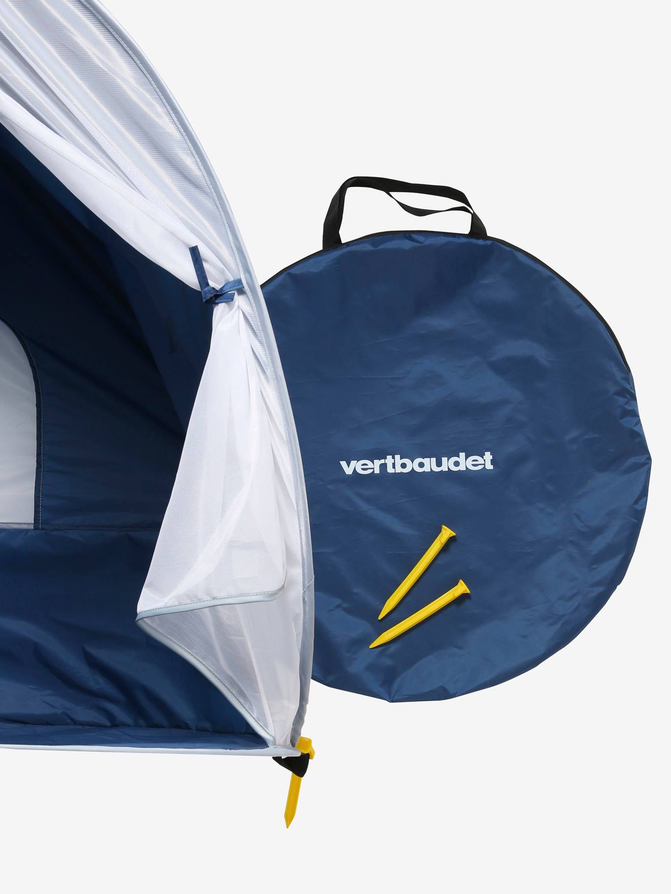Tente Anti-UV ultra légère VERTBAUDET bleu foncé