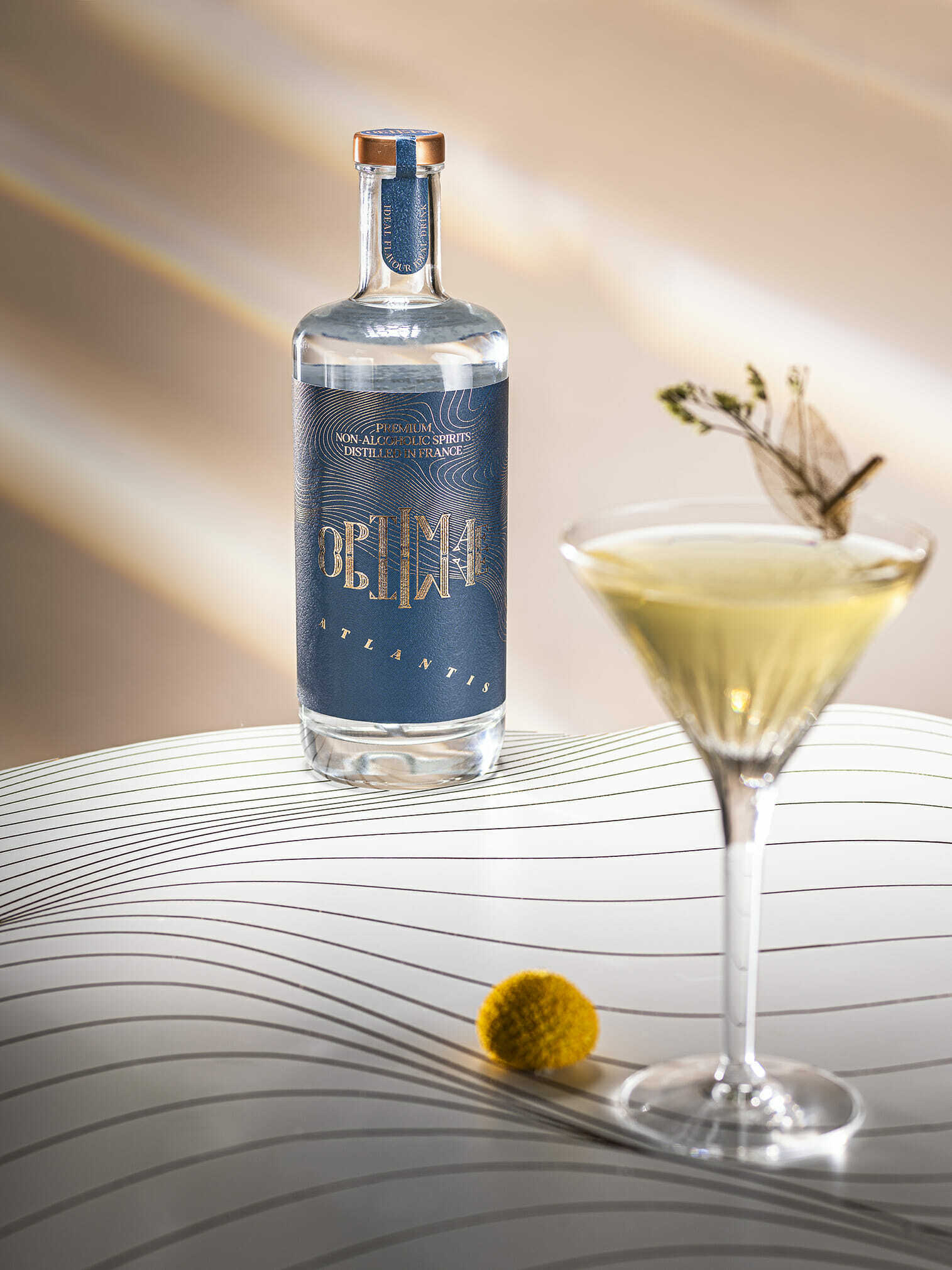 Optimae : Atlantis - Distillat botanique sans alcool - Gueule de joie 0° |  70 cl