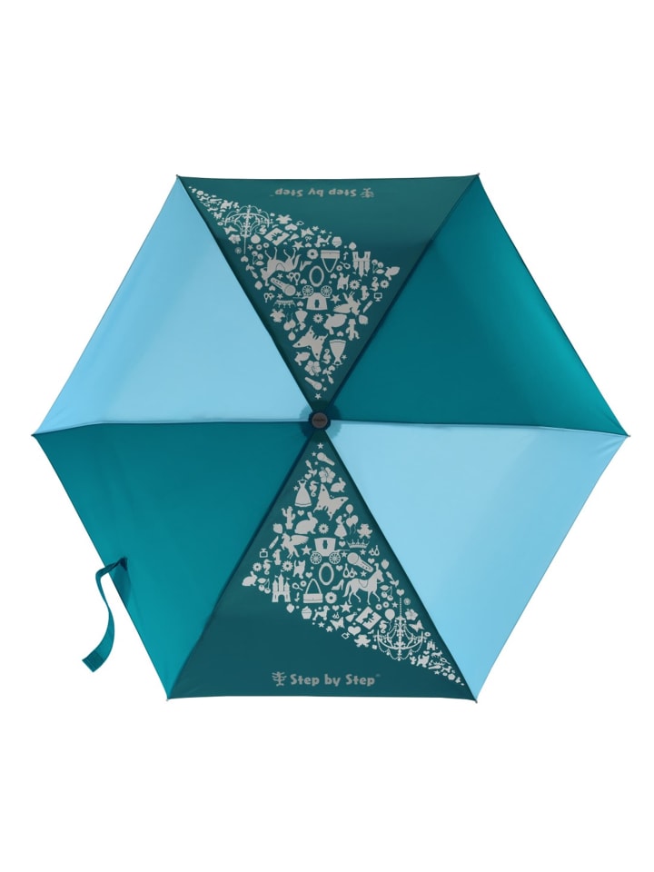 Step by Step Regenschirm Magic Rain EFFECT in Petrol günstig kaufen Ø 100 cm