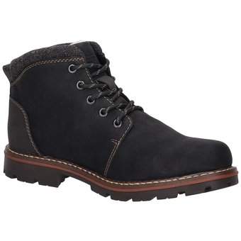 Rieker Schnürstiefelette in schwarz