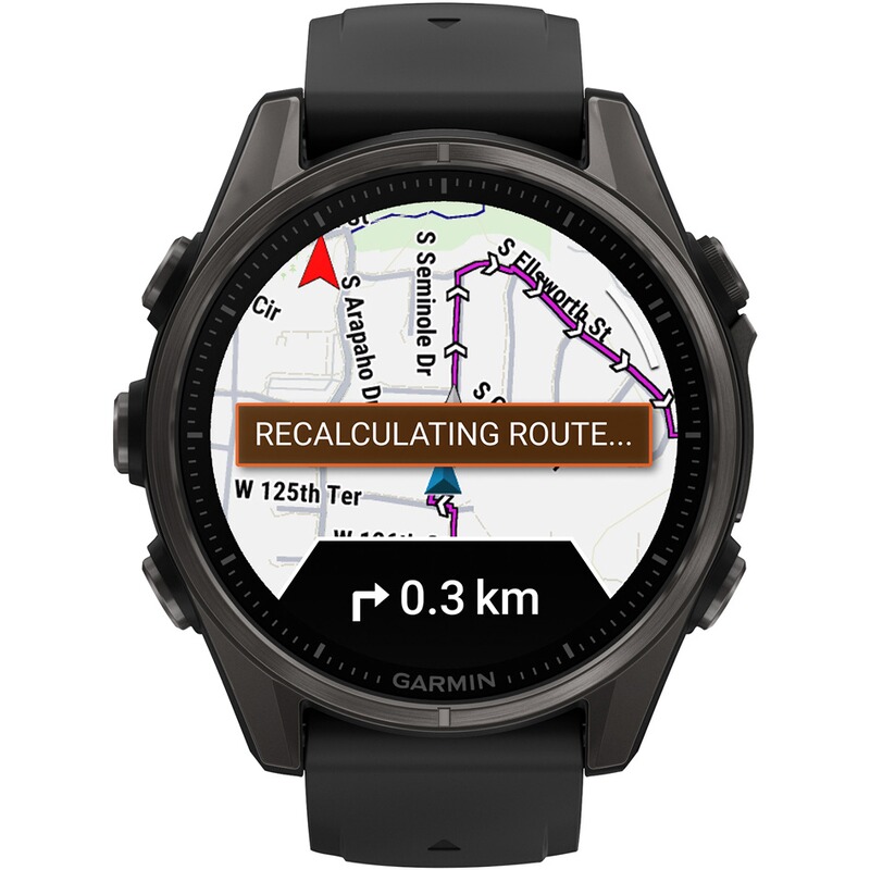 GARMIN Armbanduhr Fenix 8 Sapphire &ndash; AMOLED 43 mm