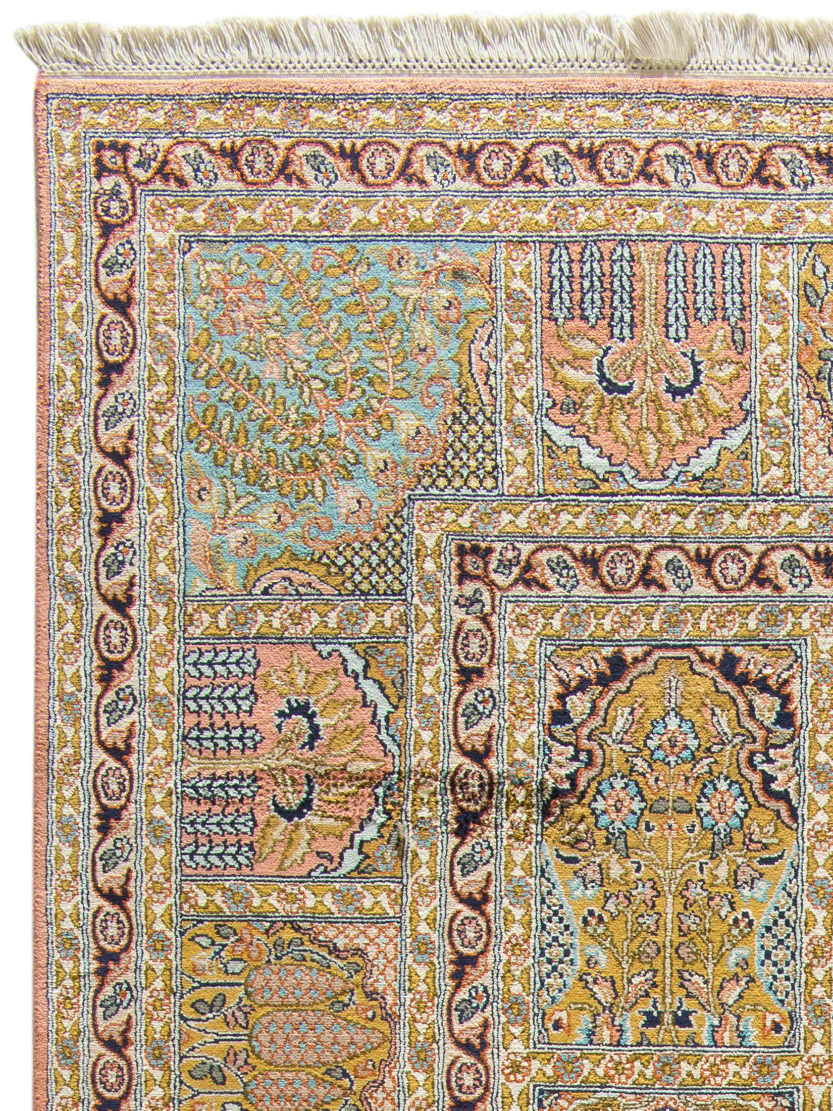 Kaschmir Seide 18/18 ca. 215 x 307 cm, Unikat / Einzelstück