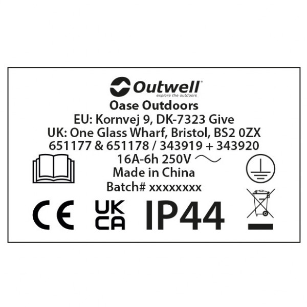 Outwell - Corvus Cee Cable