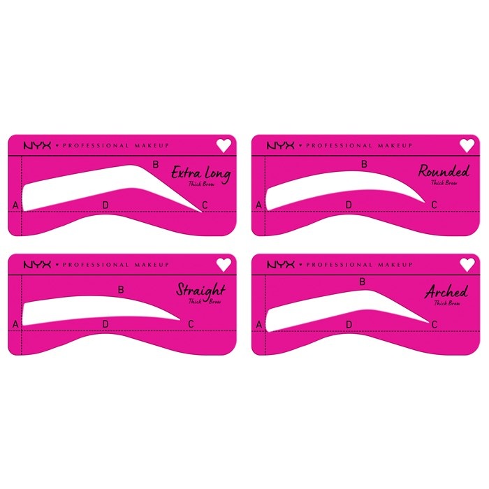 Zero To Brow Stencil Thick Brow
