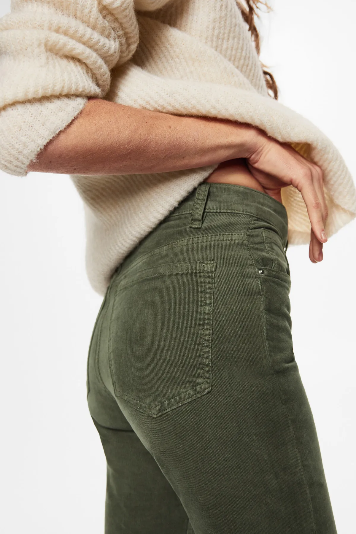 MANGO  37008255 Jeans Grün