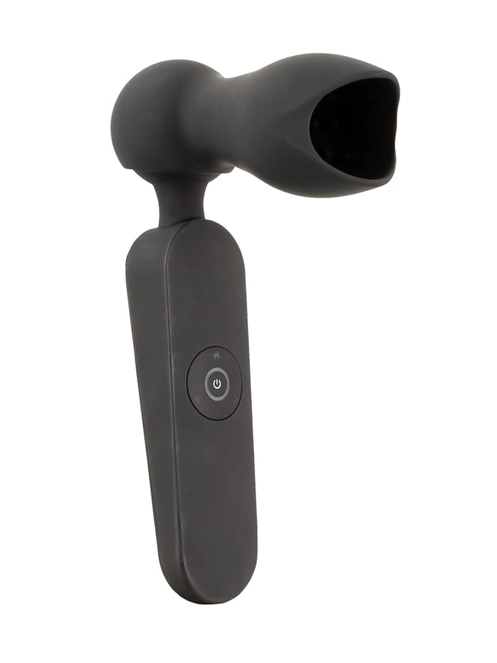 Couples Choice Massagestab wand vibrator with 3 Attachments in schwarz günstig kaufen 21,5 cm