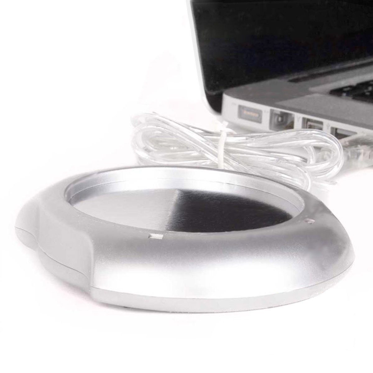 Goods+Gadgets Tassenwärmer USB Getränkewärmer, Tassen-Heiz-Platte