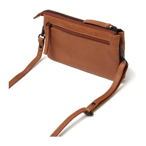 dR Amsterdam Clutch Camel