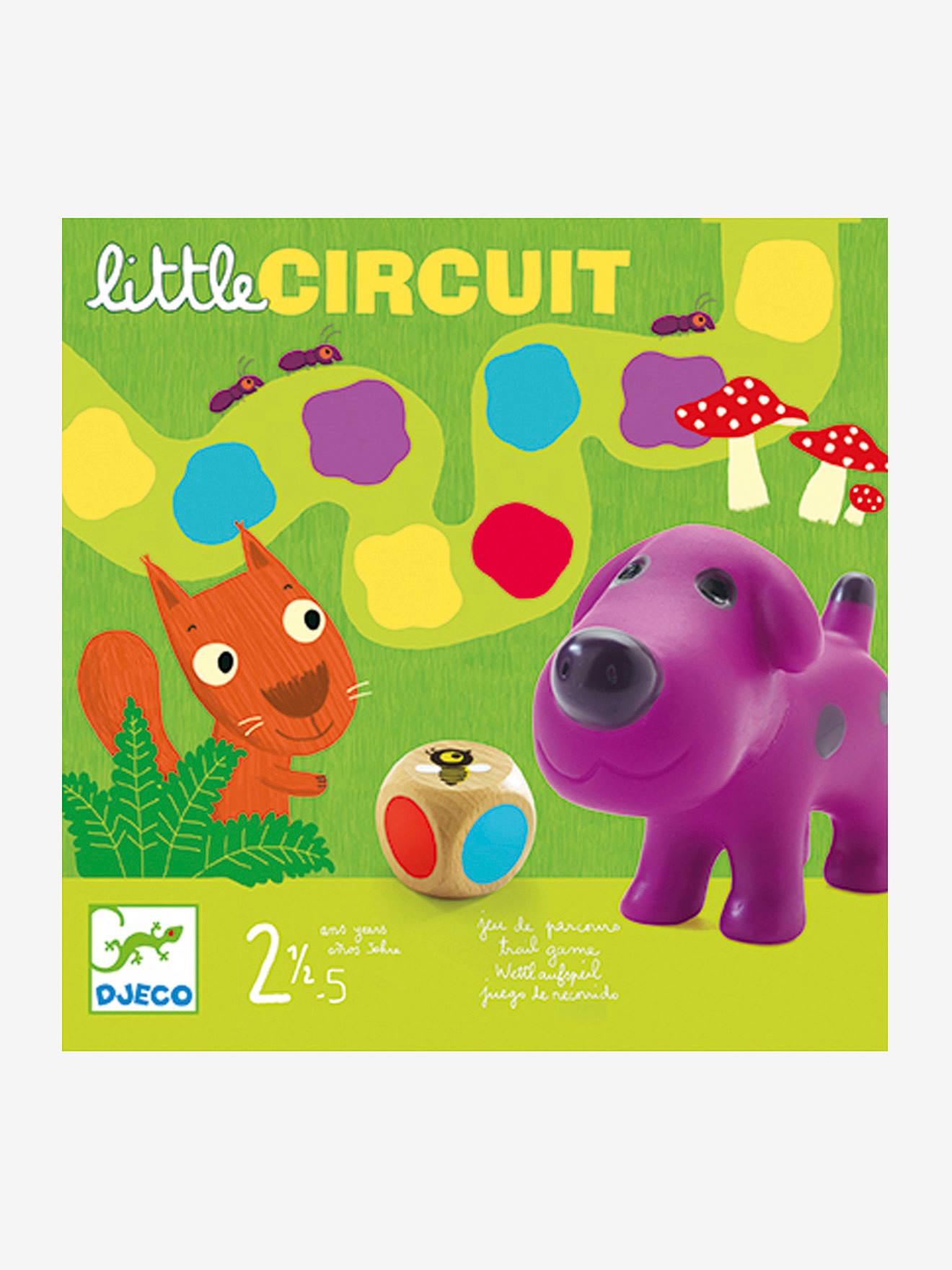 Djeco Kinder Spiel LITTLE CIRCUIT DJECO - mehrfarbig