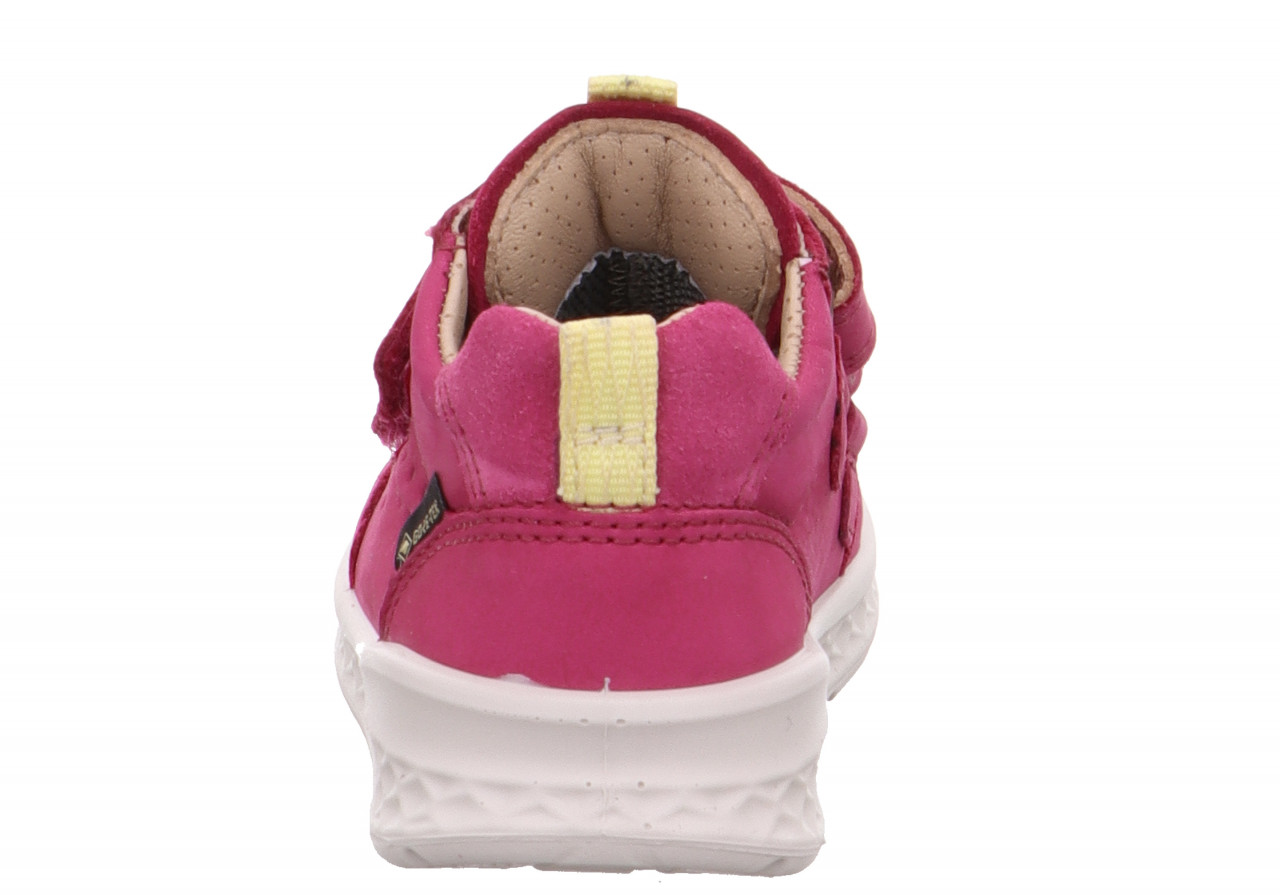 BREEZE - Pink/GelbSneaker low mit Klettverschluss