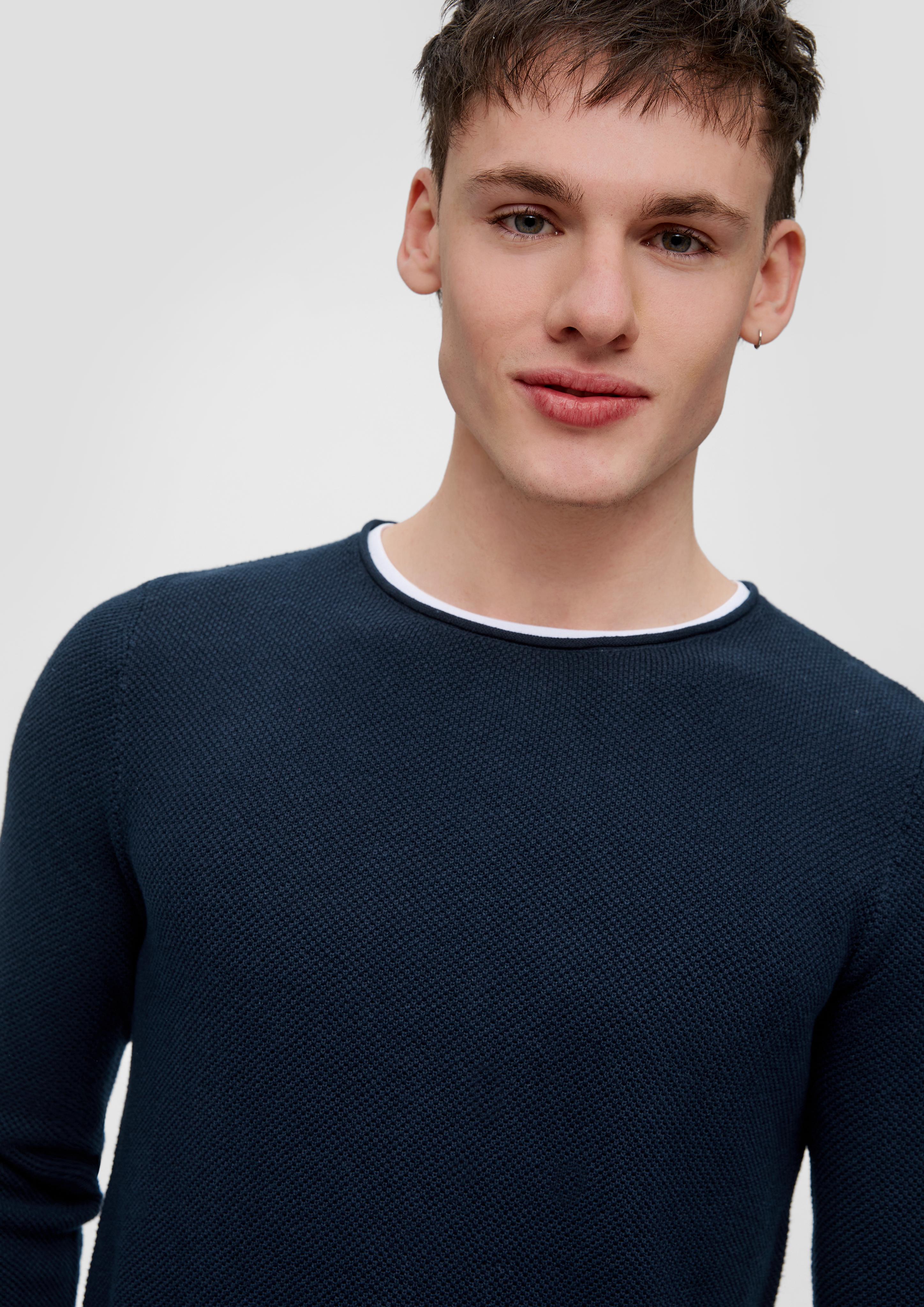 Strickpullover in Layering-Optik  2144399-5884