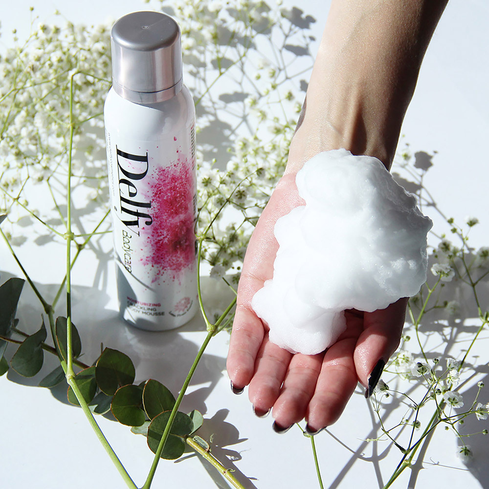 delfy Moisturizing Body Mousse Bain moussant