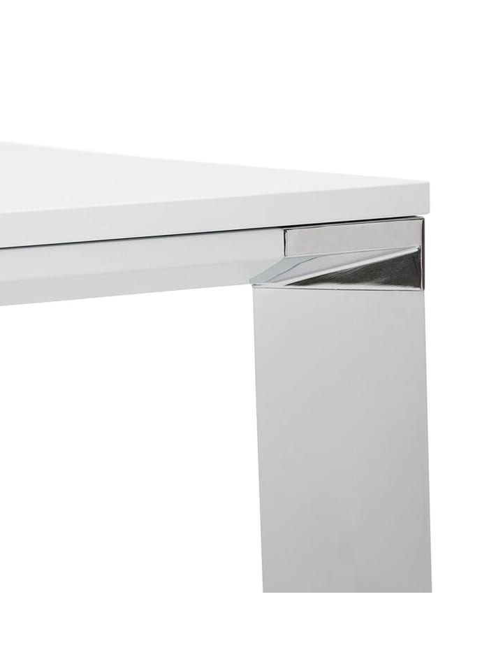KADIMA DESIGN Schreibtisch Quadrat 140x140 cm modern funktional, Bürotisch in Weiß günstig kaufen