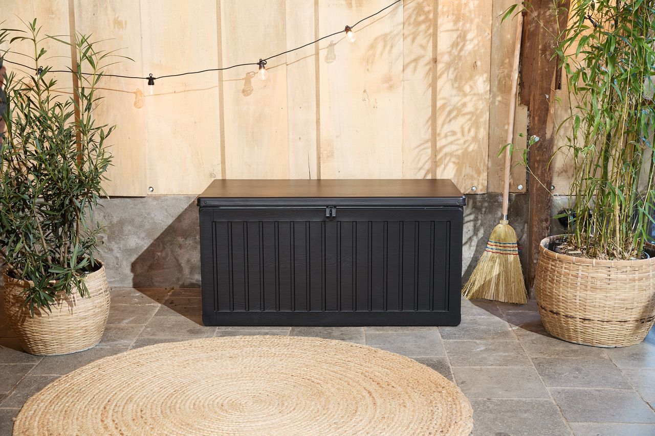 909 OUTDOOR Premium-Gartenbox Schwarz