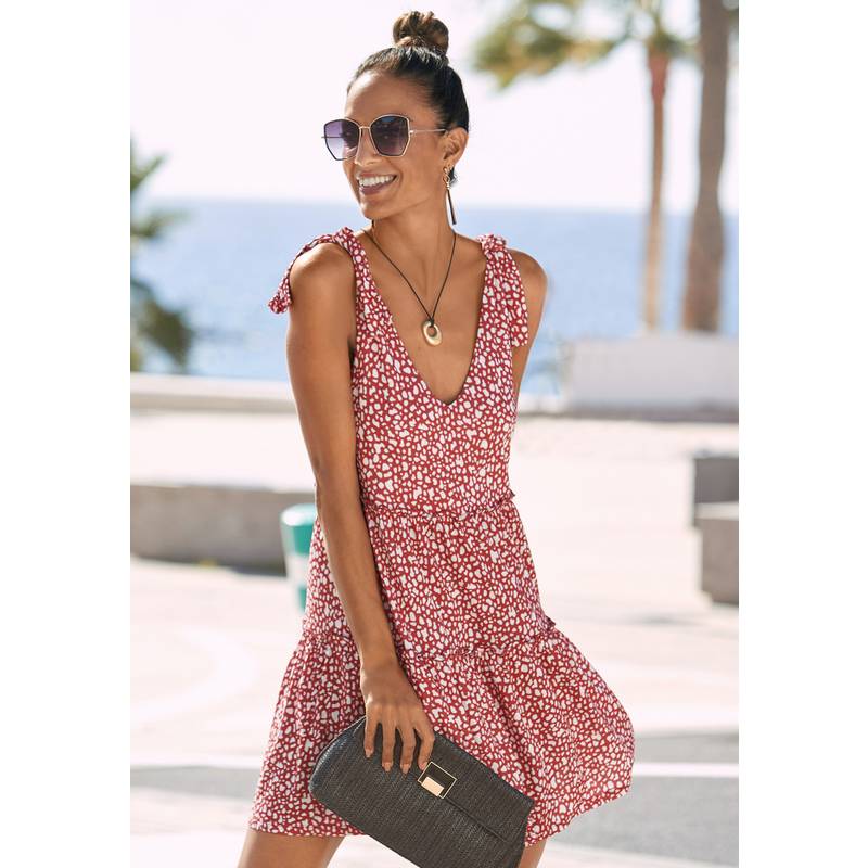 BEACH TIME Kurzarmkleid Damen