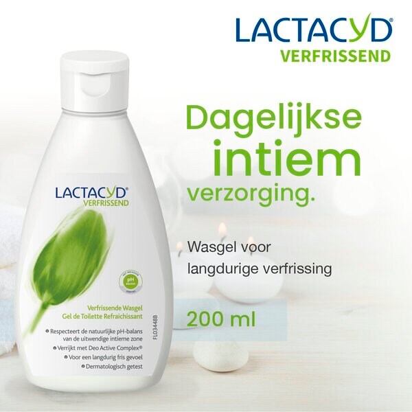 „Lactacyd“ gaivinantis prausimosi gelis 200 ml – intymios higienos priemonė