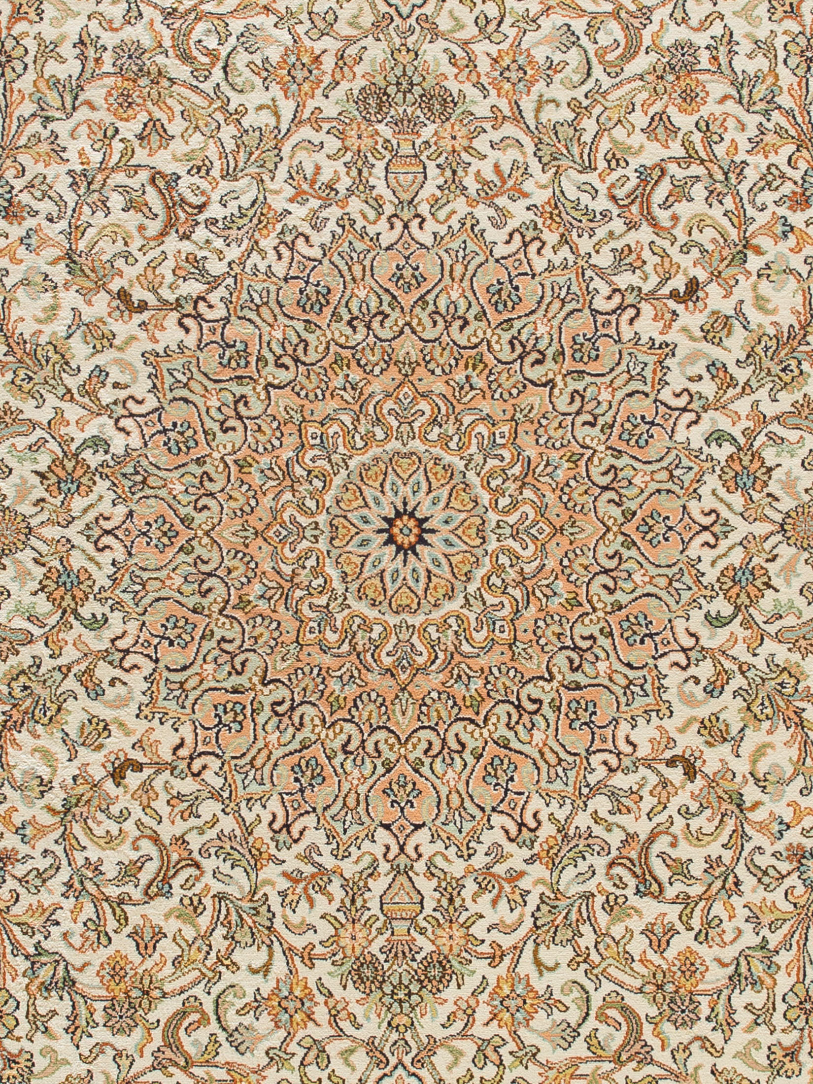 Kaschmir Seide 18/18 ca. 249 x 314 cm, Unikat / Einzelstück