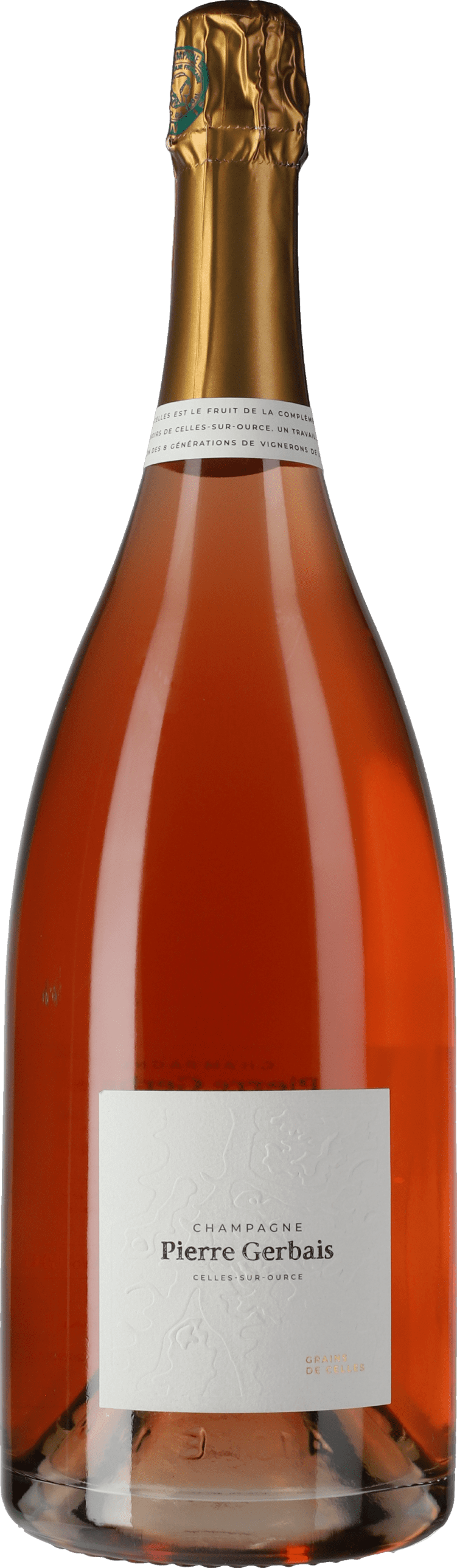 Pierre Gerbais: Champagne Grains de Celles Extra Brut Rosé