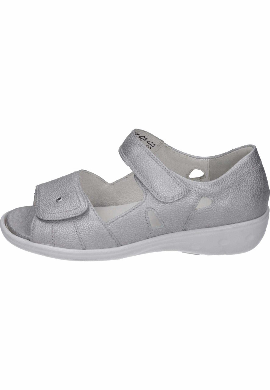 WALDLÄUFER Komfort Sandalen grau