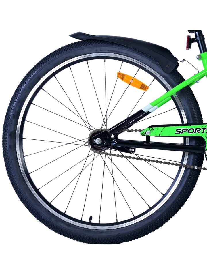 Volare Kinderfahrrad Sportivo Fahrrad für Jungen 26 Zoll Kinderrad in Grün 9 Jahre günstig kaufen onesize