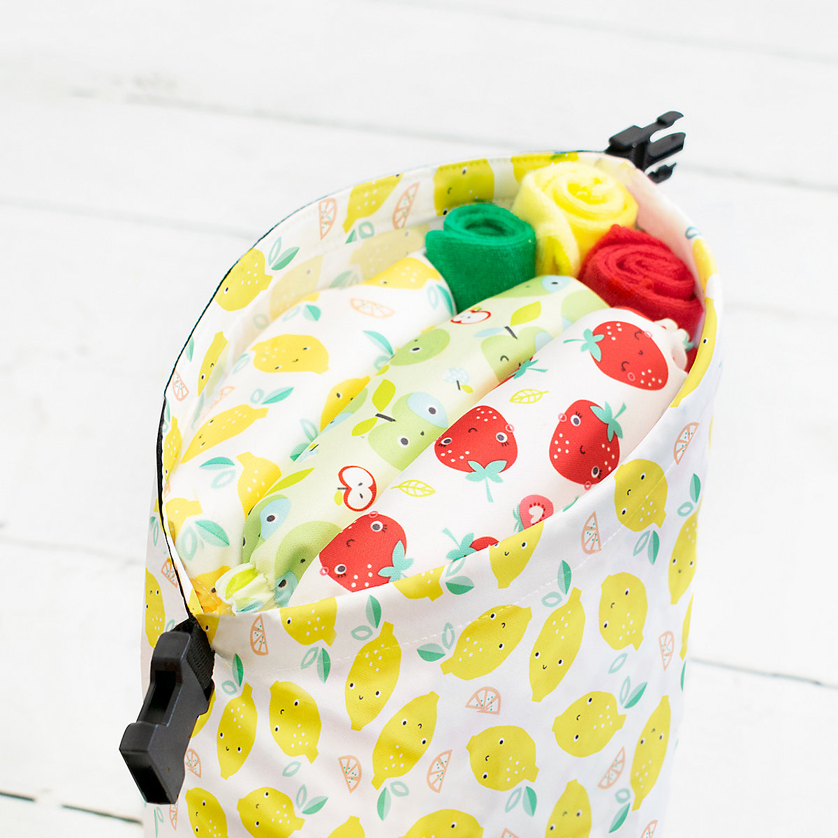 Windeltasche Freche Früchte, wasserdicht