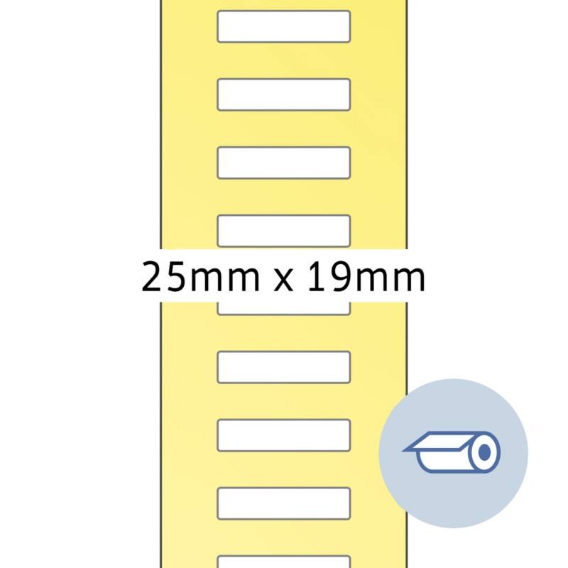 Herma 4047 Thermotransferetiketten Selbstklebend Weiß 19 x 25 mm 5000 Etiketten