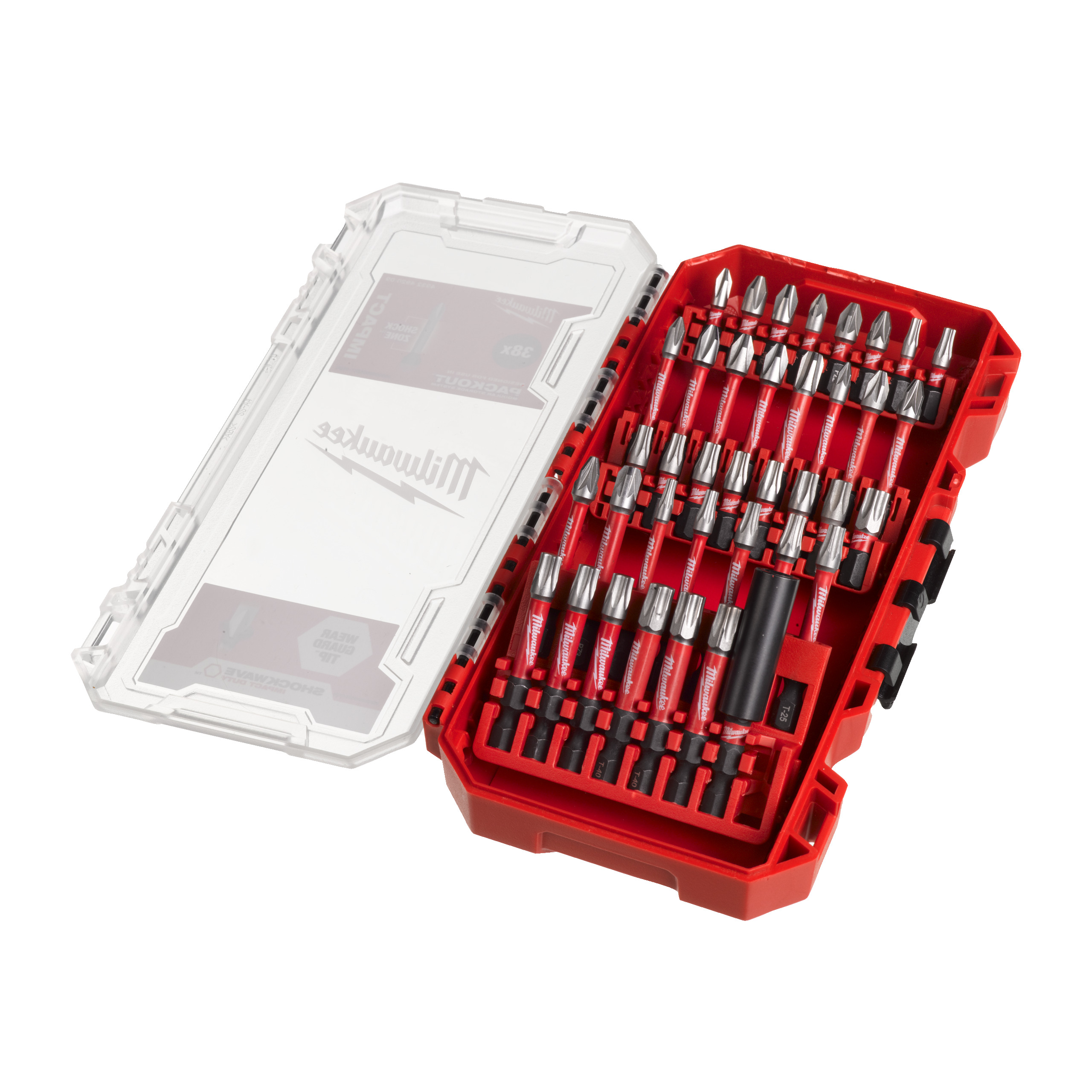 Milwaukee Accessories 4932492009 SHOCKWAVEâ„¢ IMPACT DUTY bit set (38 pcs)