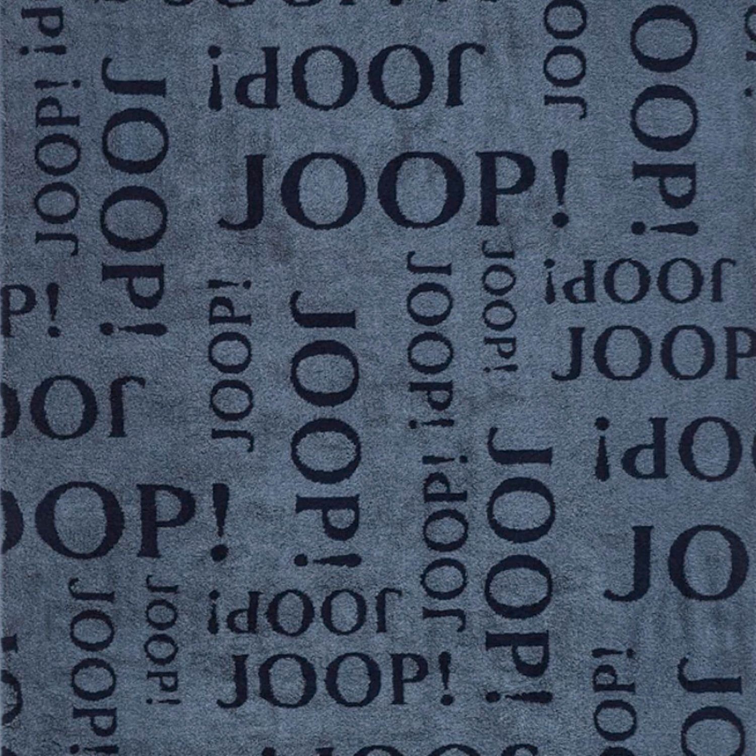 Joop! Saunatuch Active Repeat 1684 11 Navy, Walkfrottier (1-St), Badetuch, Wellness, Saunalaken