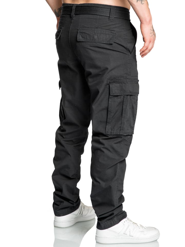 Amaci&Sons Cargopants PASCAGOULA in Schwarz günstig kaufen