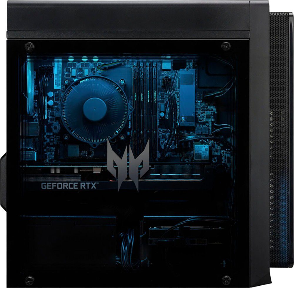 Acer Predator Orion 3000 (PO3-650) Gaming-PC (Intel Core i5 13400F, GeForce® RTX™ 4060, 16 GB RAM, 512 GB SSD, Luftkühlung)