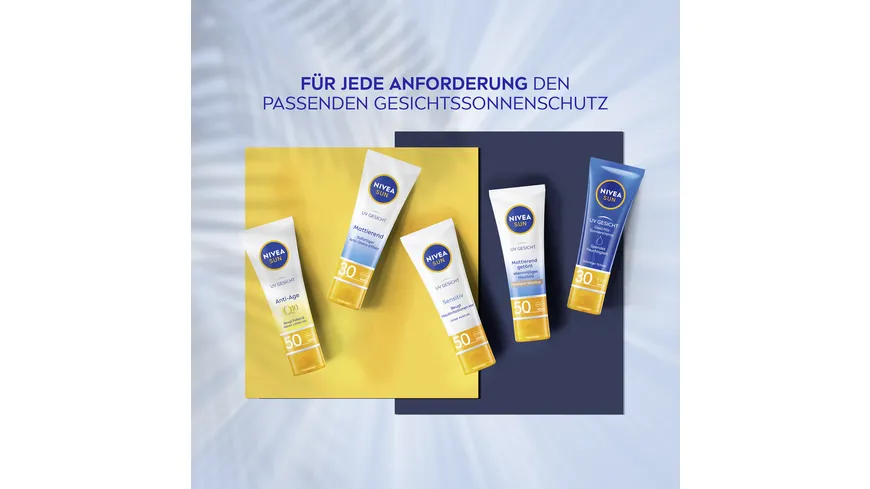 NIVEA SUN Anti-Age UV Sonnenschutz Q10 LF50 50 ml