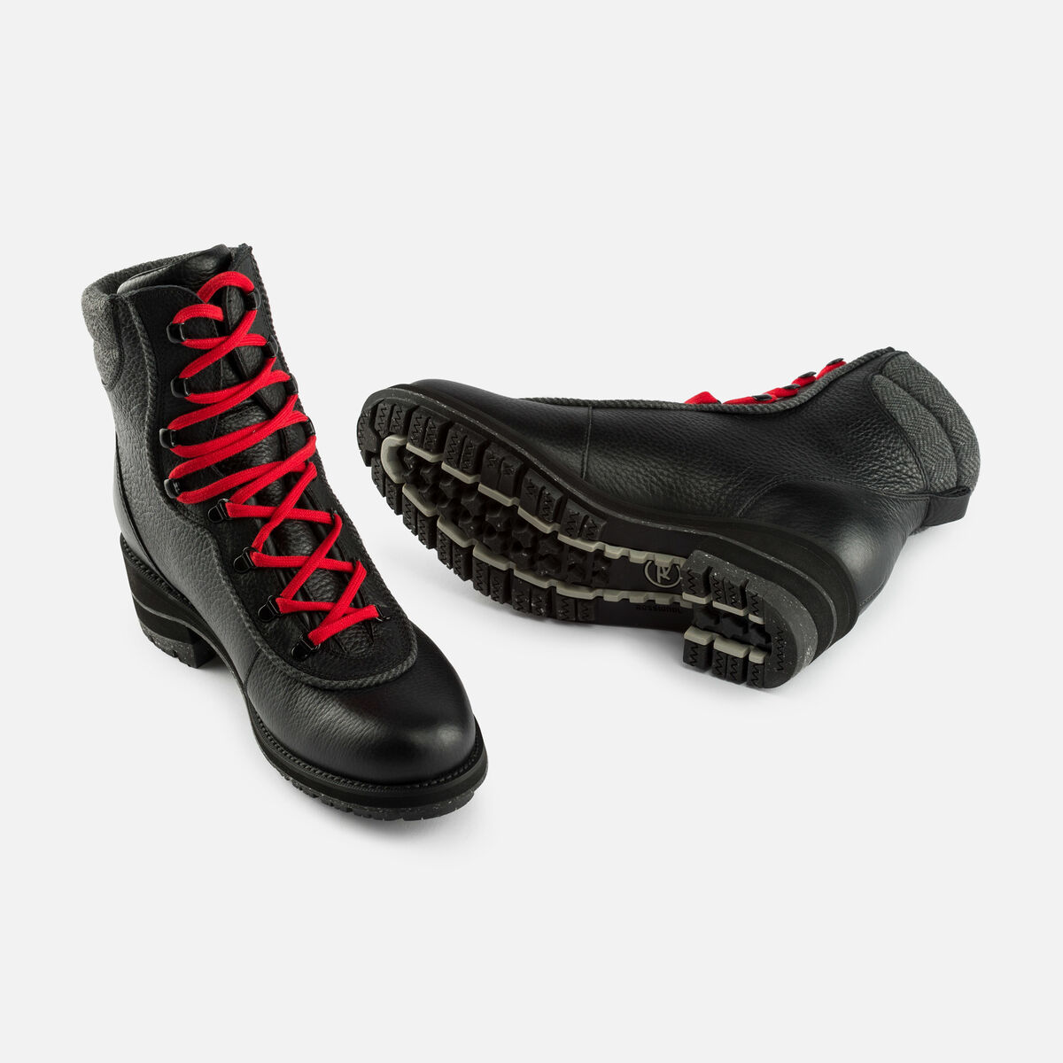 Damenstiefel 1907 Megeve Buffalo Schwarz