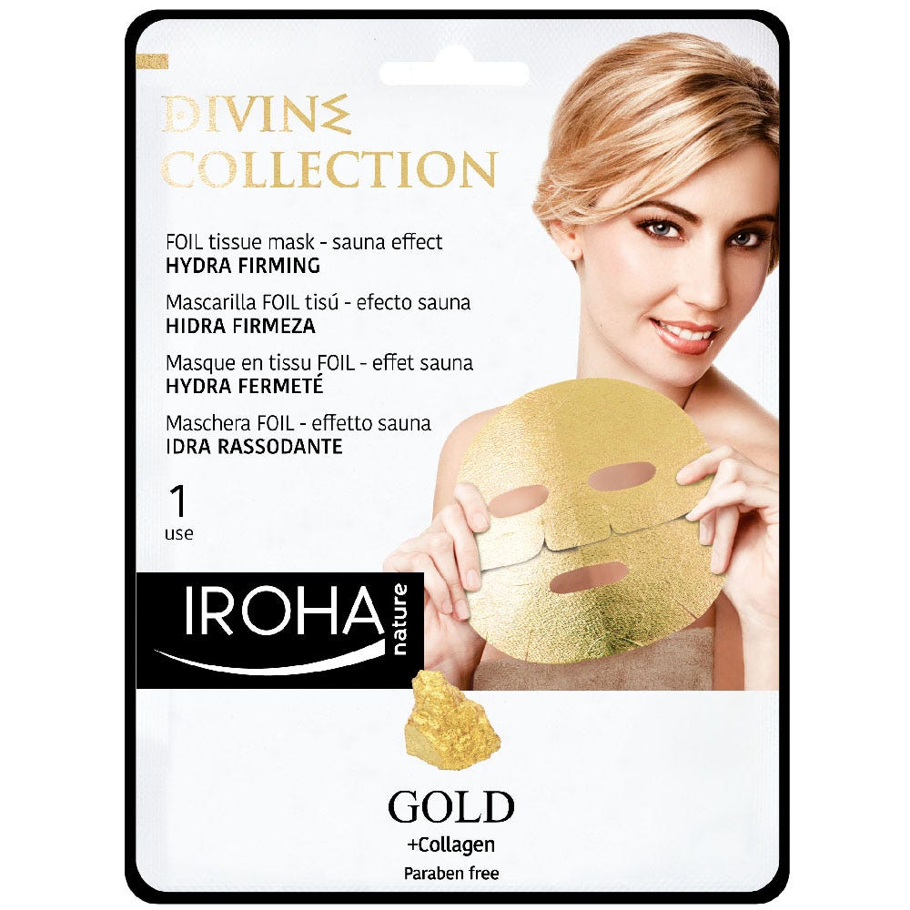 Iroha Divine Collection Gold Facemask