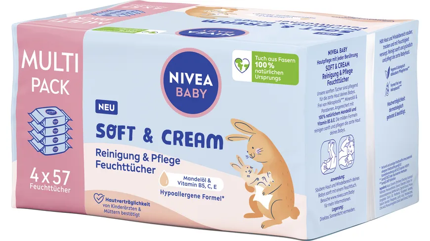 Nivea Baby Feuchttücher Multi Pack