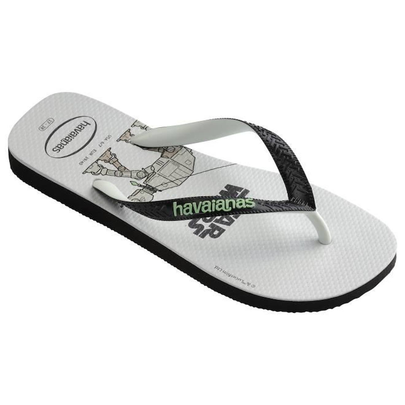 Tong Enfant à enfiler Havaianas Star Wars gris