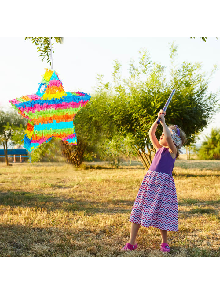 relaxdays Pinata Stern in Bunt günstig kaufen onesize