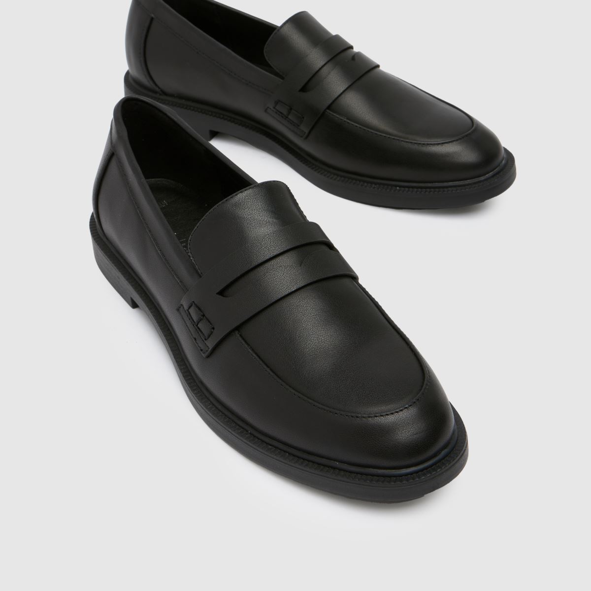 Schuh svarta Libby loafers för flickor och ungdomar