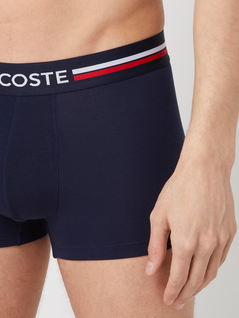Trunks mit Stretch-Anteil im 3er-Pack in rot