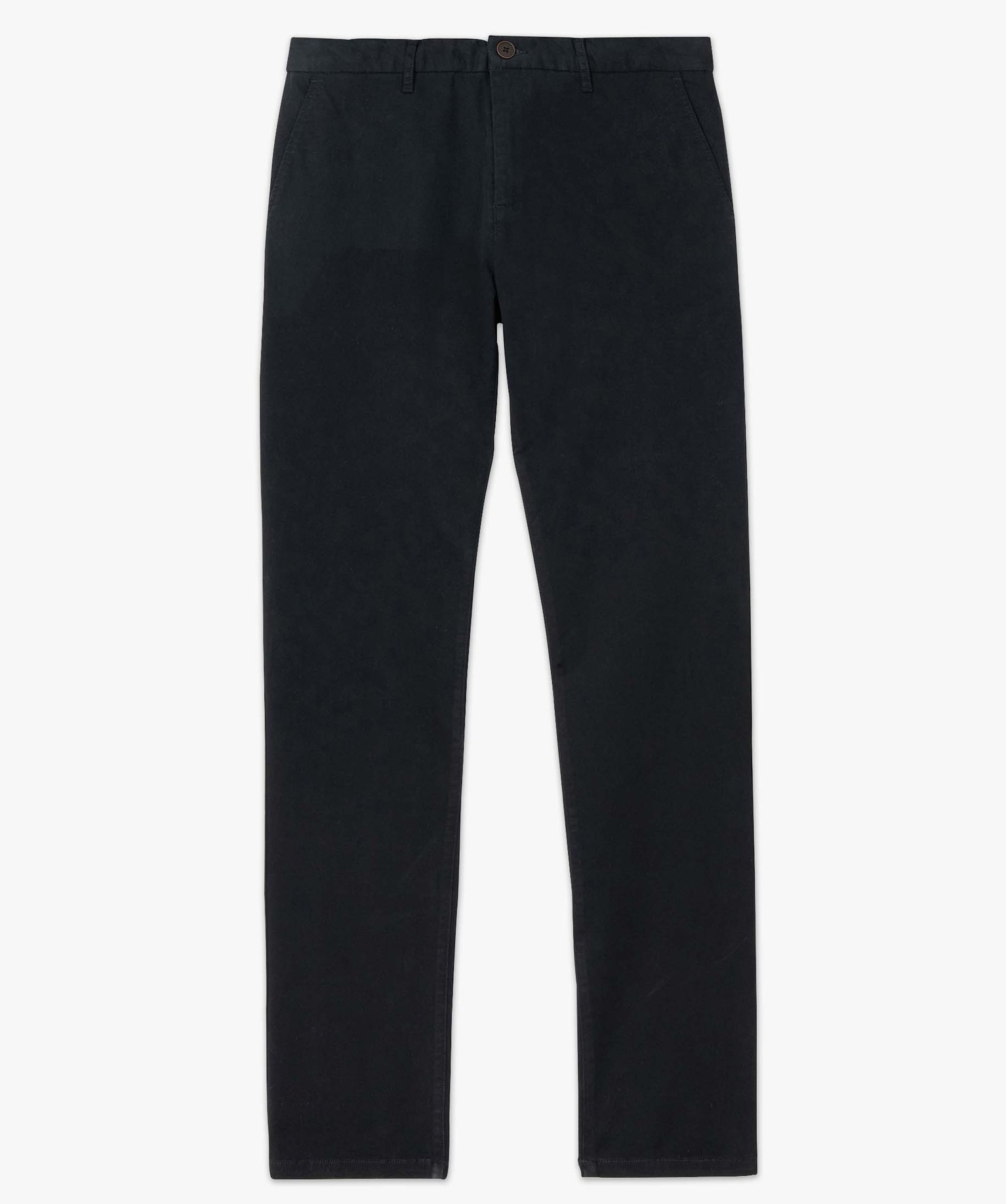 Pantalon chino en coton stretch homme noir | GEMO