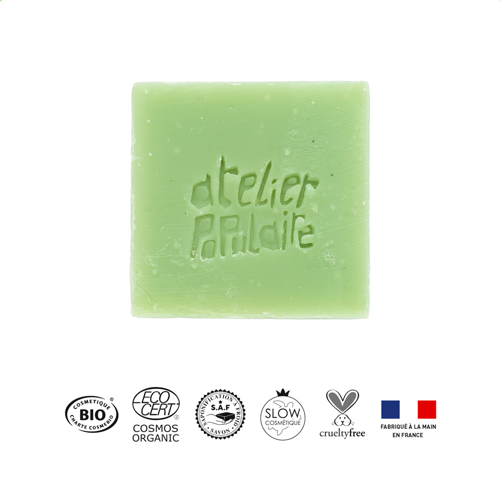 atelier populaire Le Pavé Tonique | Savon à froid surgrascertifié BIO Savon