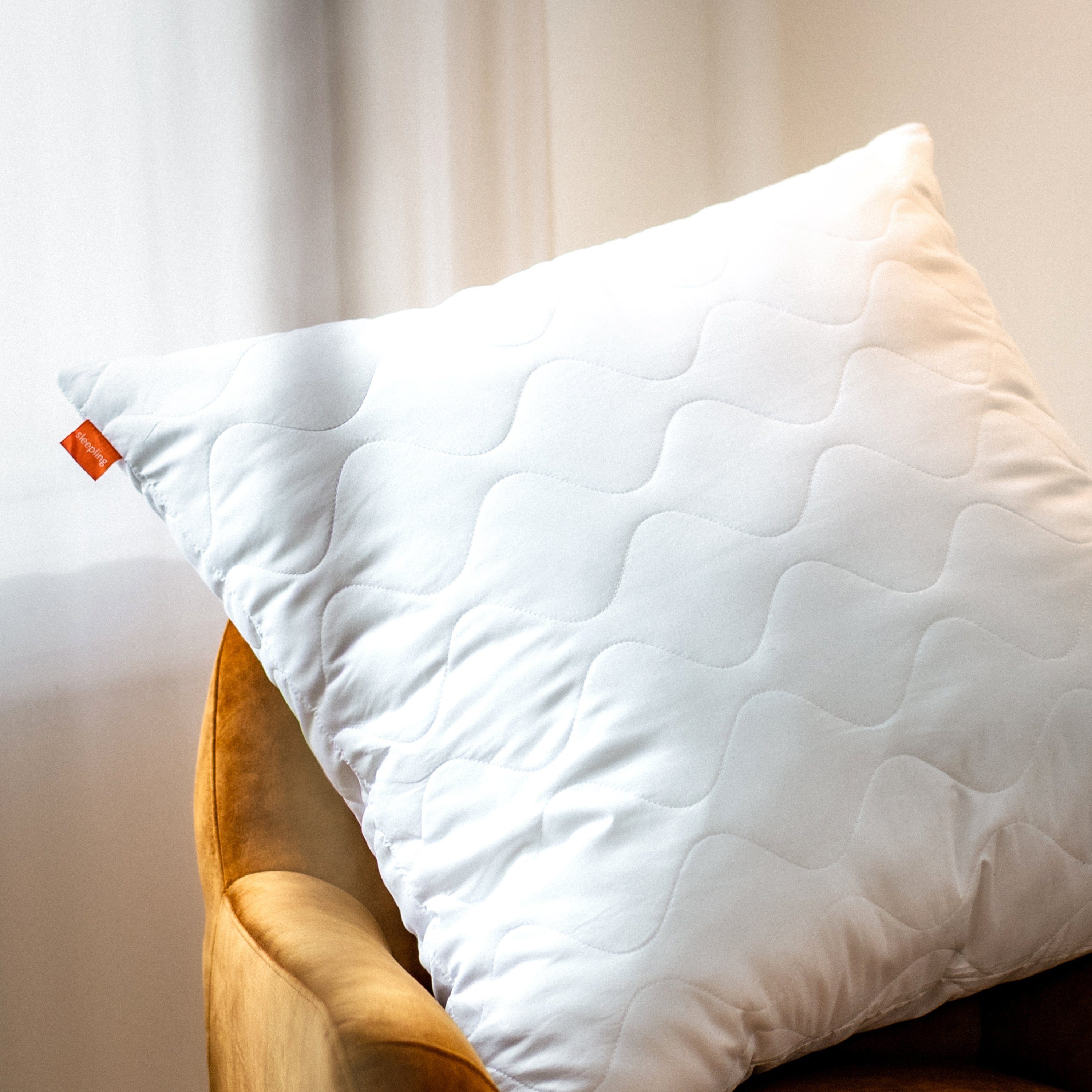 sleepling Seitenschläferkissen Seitenschläferkissen Stillkissen Bodypillow, Füllmengengarantie
