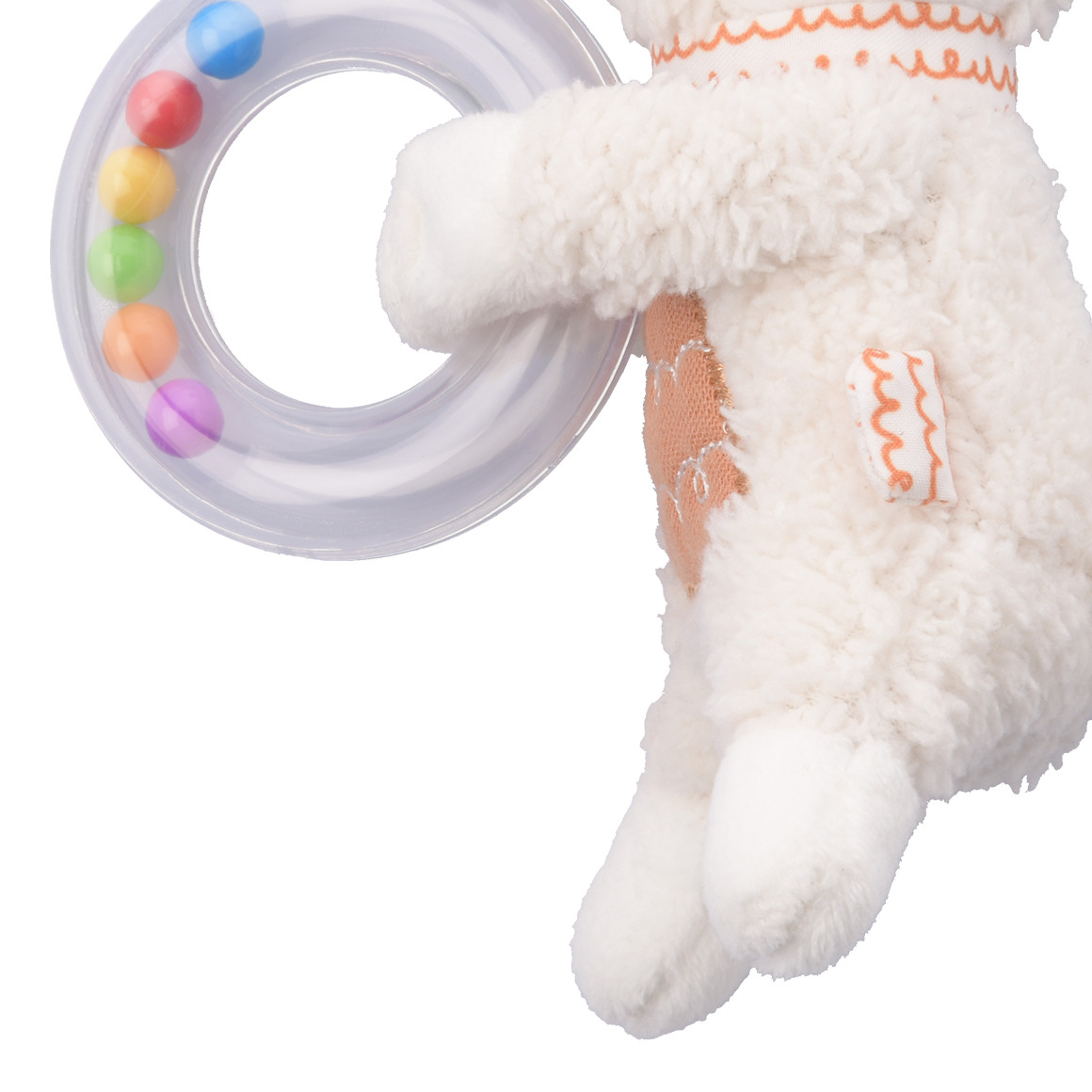 Baby Rassel-Greifling im Schaf-Design