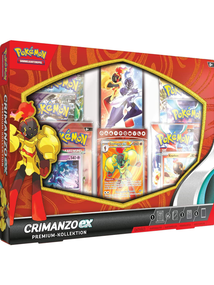Pokémon Pokémon Premium-Kollektion Crimanzo-ex in Mehrfarbig ab 6 Jahre günstig kaufen onesize