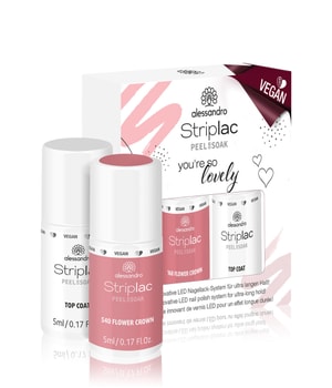 Alessandro Striplac Peel or Soak Lovely Vegan Nagellack-Set-1 Stk