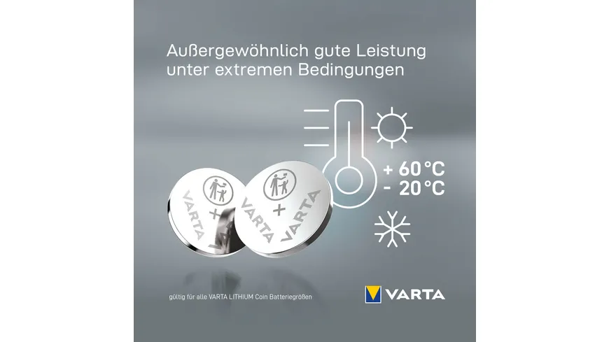VARTA Lithium Coin CR2025 Knopfzelle