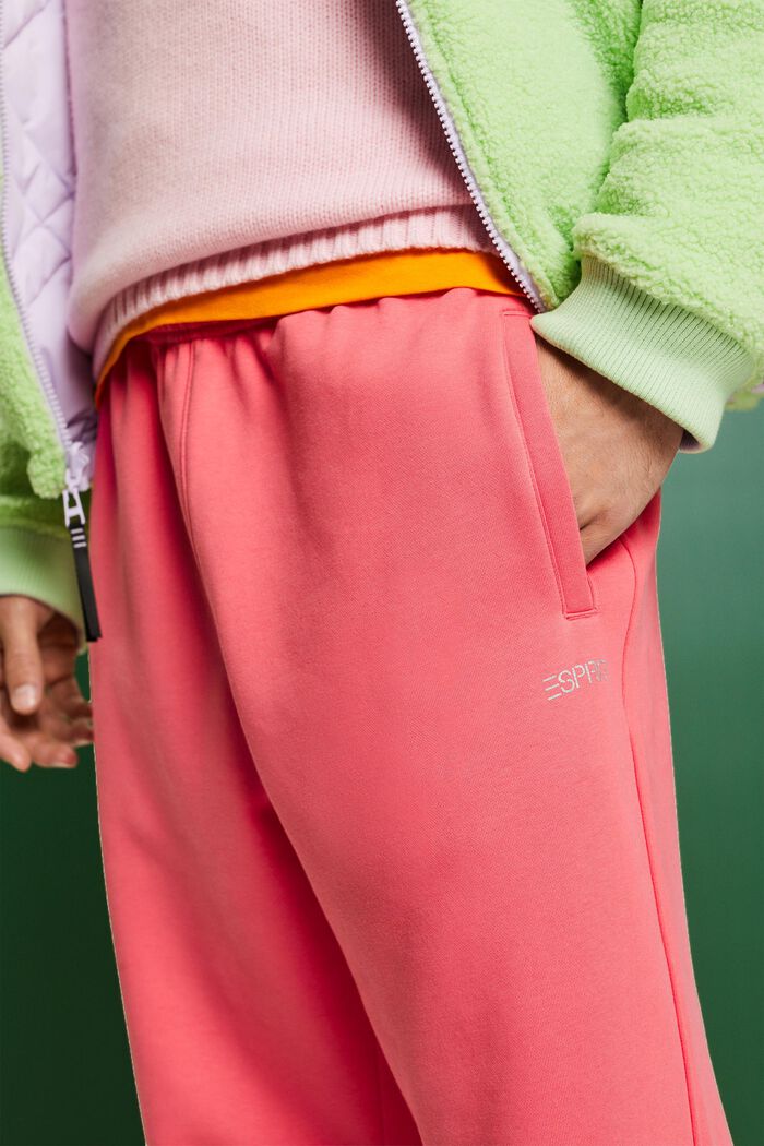 Logo-Sweatpants aus Baumwollfleece