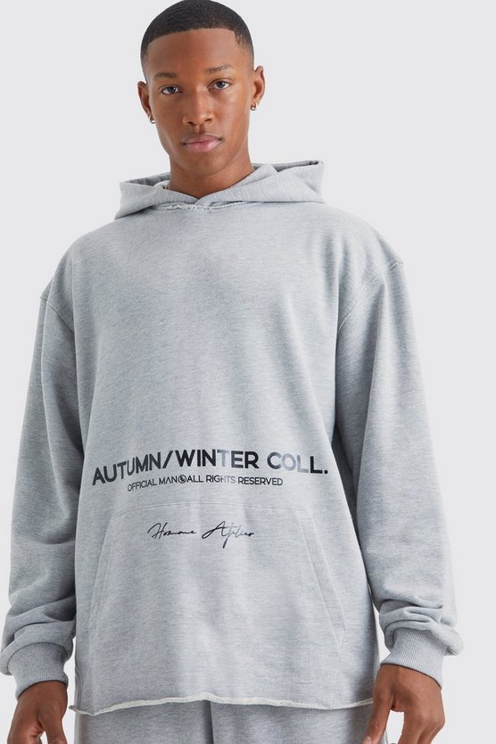 Oversize Hoodie mit Print